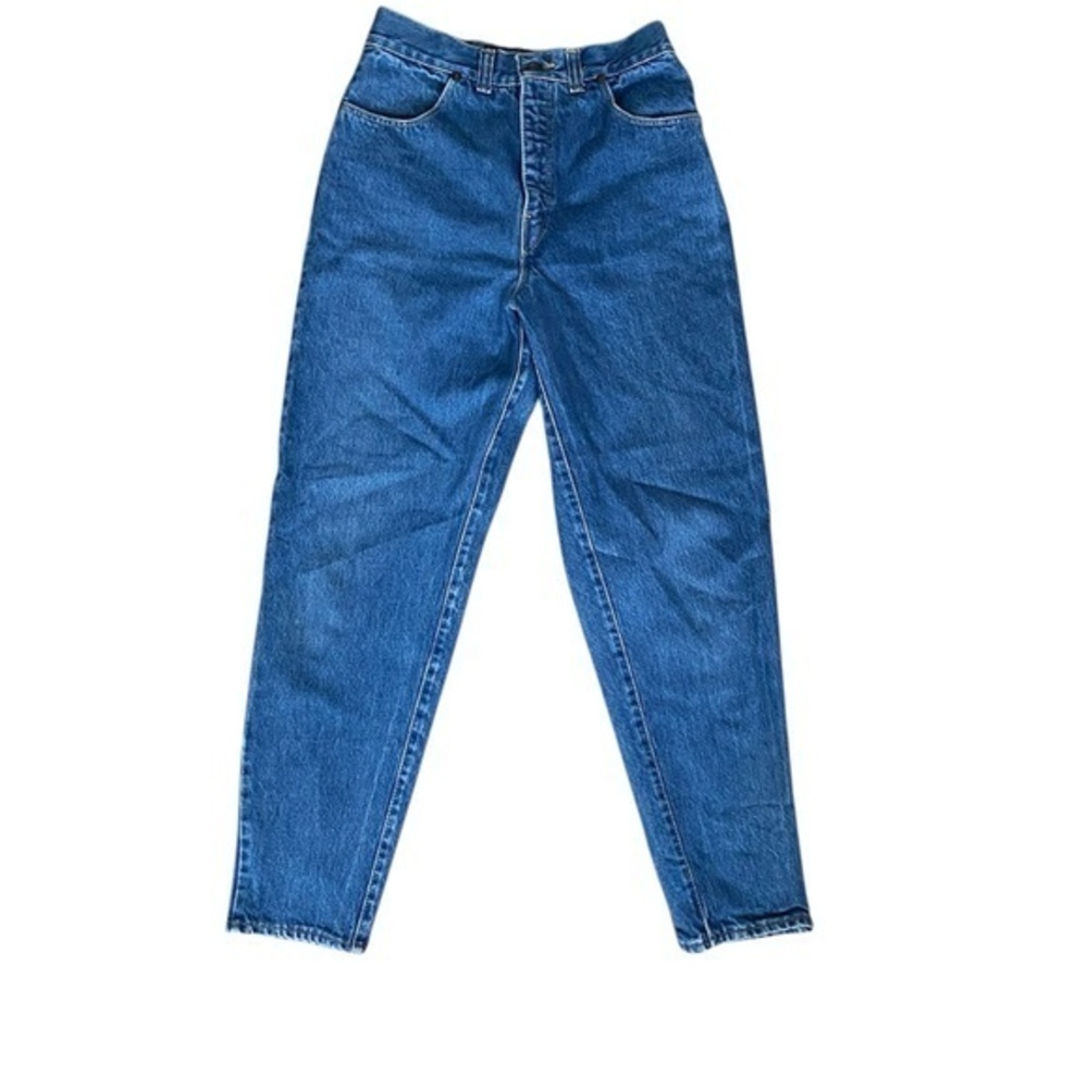 Vintage Women's Straight Leg Blue Jeans